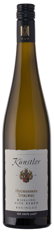 Hochheimer Stielweg „Alte Reben“ Riesling trocken (Fotografie Uwe Simon de Lima) Hochheimer Stielweg „Alte Reben“ Riesling trocken